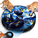 KiwiLove Juguete Gato Interactivo: bola móvil en bolsa para juego dinámico diario.