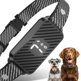 KJKZO collar anti ladridos en perro grande con detección dual para entrenamiento preciso