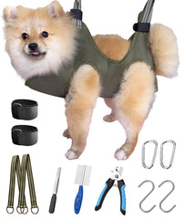 Kkiimatt arnés hamaca de aseo para perro, diseño 10 en 1 para un cuidado seguro