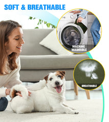Kkiimatt diseño de malla 3D transpirable, mantiene al perro cómodo durante el aseo.