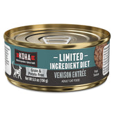 KOHA Paté de venado, lata de 24, para gatos con estómagos sensibles