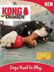 KONG ChewStix Twist en talla M para perros medianos