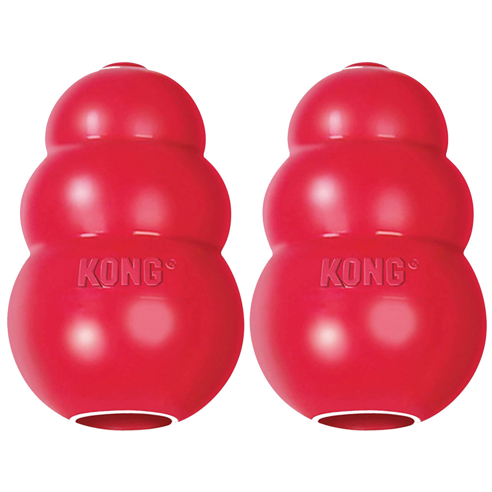 KONG Classic, goma natural duradera para mordedores XXL