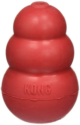 KONG Classic para perros medianos, juguete rojo duradero para masticar