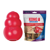 KONG Classic rojo durable para masticar y jugar.
