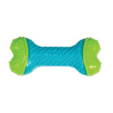 KONG CoreStrength con textura dental para limpieza de dientes durante la masticación.