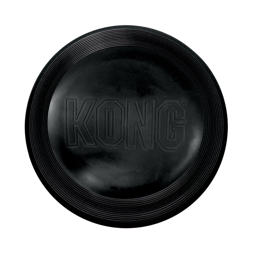 KONG Extreme Flyer, disco suave para perros grandes, ideal para lanzar y recoger al aire libre.