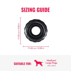 KONG Extreme Tires diseño de llanta para perros.
