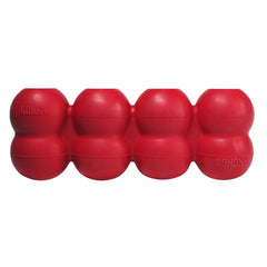 KONG Goodie Ribbon, juguete de goma en forma de hueso, ideal para entretener.