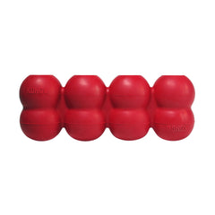 KONG Goodie Ribbon, juguete masticable en forma de hueso para perros grandes, estimula la masticación supervisada