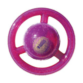 KONG Jumbler: disco con pelota de tenis interior para juego interactivo al aire libre