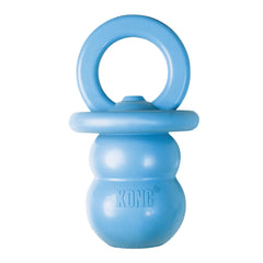 KONG Puppy Binkie: forma de pacificador para calmar cachorros durante la dentición.