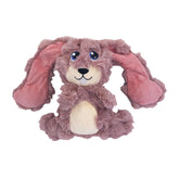 KONG Scrumplez Juguete Peluche Rosado, perfecto para juego suave y acurrucarse