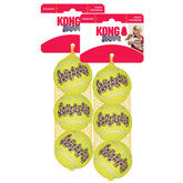 KONG SqueakAir: pelota de tenis con chirriador para juego activo.
