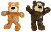 KONG Wild Knots Bears con cuerda anudada interna para masticar y jugar.