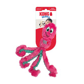 KONG Wubba Octopus con patas largas para tirones divertidos en casa