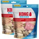 KONG Ziggies Puppy Small, empaque para cachorros pequeños, snack práctico.