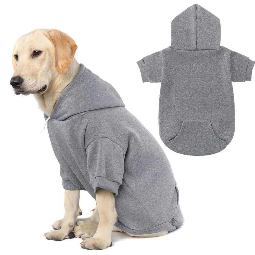 KOOLTAIL Basic: hoodie canino con bolsillo práctico para paseos