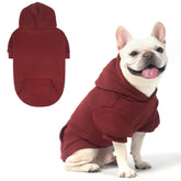KOOLTAIL Basic sudadera para perro, vista frontal, calor suave para paseos diarios