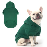 KOOLTAIL sudadera para perro con capucha, vista frontal para calor y estilo