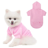 KOOLTAIL Basico sudadera para perro capucha frontal, ideal para paseos fríos.