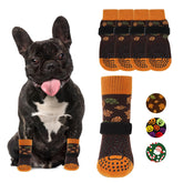 Calcetines antideslizantes KOOLTAIL para perros con agarre doble, ideales para suelos lisos.