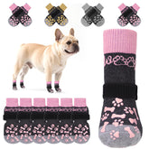 KOOLTAIL calcetines antideslizantes para perro vista frontal con agarre seguro