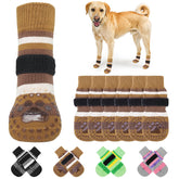 KOOLTAIL calcetines antideslizantes para perro, frente, mejor tracción en suelos lisos.