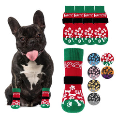 KOOLTAIL calcetines antideslizantes para perros con agarre en patas sobre suelos lisos