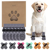 KOOLTAIL calcetines antideslizantes para perro brindan mayor tracción en suelos de madera.