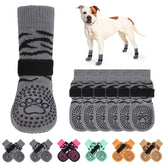 Kooltail calcetines para perros, vista frontal, mayor agarre en suelos de madera