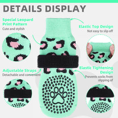 KOOLTAIL calcetines para perro patitas protegidas en pavimento frío con agarre
