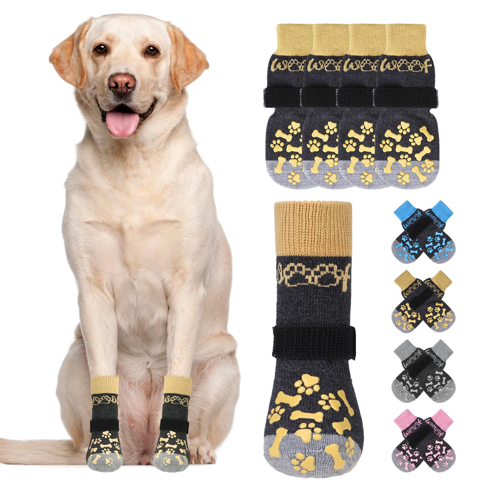 KOOLTAIL calcetines para perro talla XL, ajuste cómodo en las patas