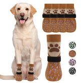 KOOLTAIL calcetines para perros con agarre doble mejoran la tracción en suelos lisos