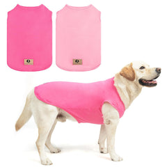 Camisetas KOOLTAIL para perros grandes en rosa, ideal para paseos diarios