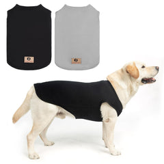 Camisetas sin mangas Kooltail para perro grande en algodón suave, dos piezas.