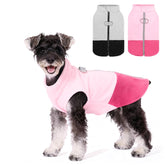 KOOLTAIL chaleco polar para perro, vista frontal, mantiene al perro cálido y cómodo