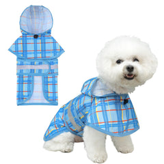 KOOLTAIL chubasquero para perro con capucha protege de la lluvia y viento