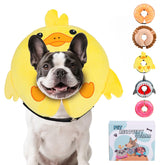 KOOLTAIL Cono inflable para perros, vista frontal, evita lamidos.