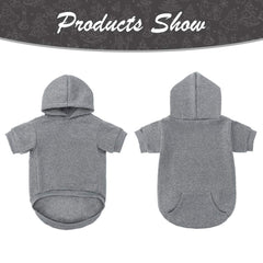 KOOLTAIL hoodie perro con agujero para correa para caminatas fáciles