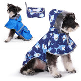 KOOLTAIL chubasquero para perro, diseño reversible y dos looks para lluvia.