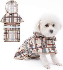 KOOLTAIL perro con poncho-capucha impermeable para días de lluvia y paseo seguro