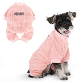 KOOLTAIL Pijama para perro pequeño, frente, mantiene al perro abrigado durante paseos