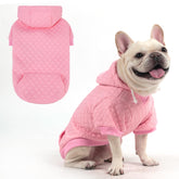KOOLTAIL sudadera con capucha para perro rosa, cómodo para paseos diarios