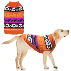KOOLTAIL sudadera para perro con diseño calabaza naranja, perfecto para fiestas de otoño.