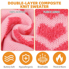 KOOLTAIL sudadera para perro cuello alto rosa, protección contra el viento