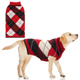 Kooltail sudadera para perro con cuello alto y tejido grueso para el frío.