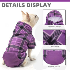 KOOLTAIL tejido cálido y transpirable mantiene a tu mascota cómoda durante el invierno.