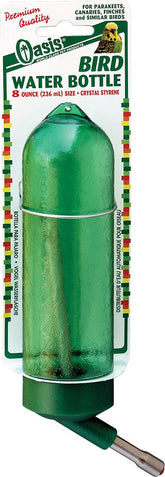 Botella Oasis de Kordon de 8 onzas para aves, suministro de agua limpio y seguro.
