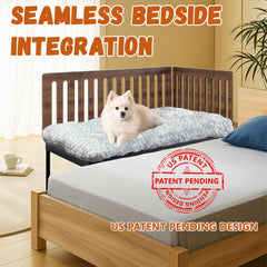 Koretech cama perro al lado con colchón grueso para confort diario
